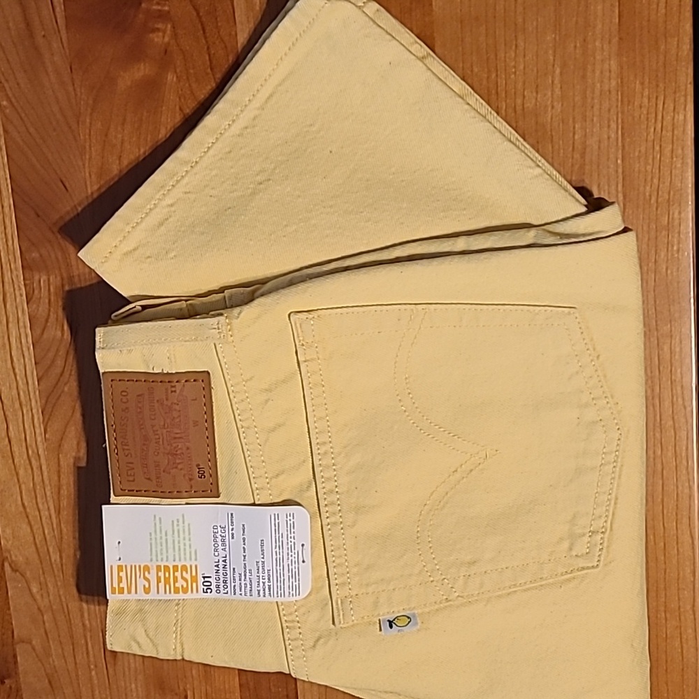 NWT Levi's Fresh 501 Original Cropped - Size 30 - Picture 4 of 6